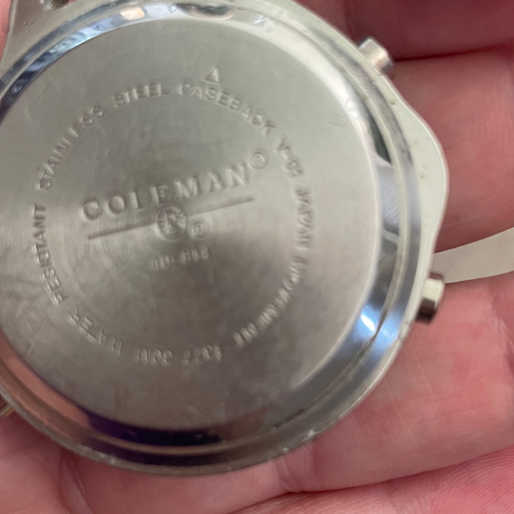 Coleman Watch on Carabiner Ring Stainless Steel. A - Picture 4 of 8